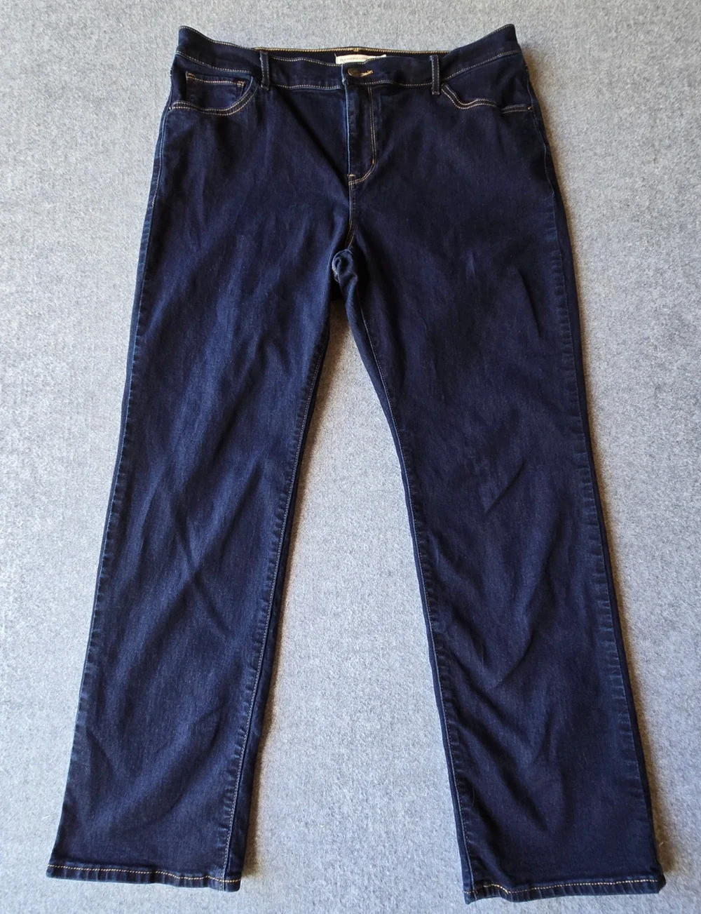 Levi's 724 Women's Jeans High Rise Straight Dark Wash Size 16W M 36